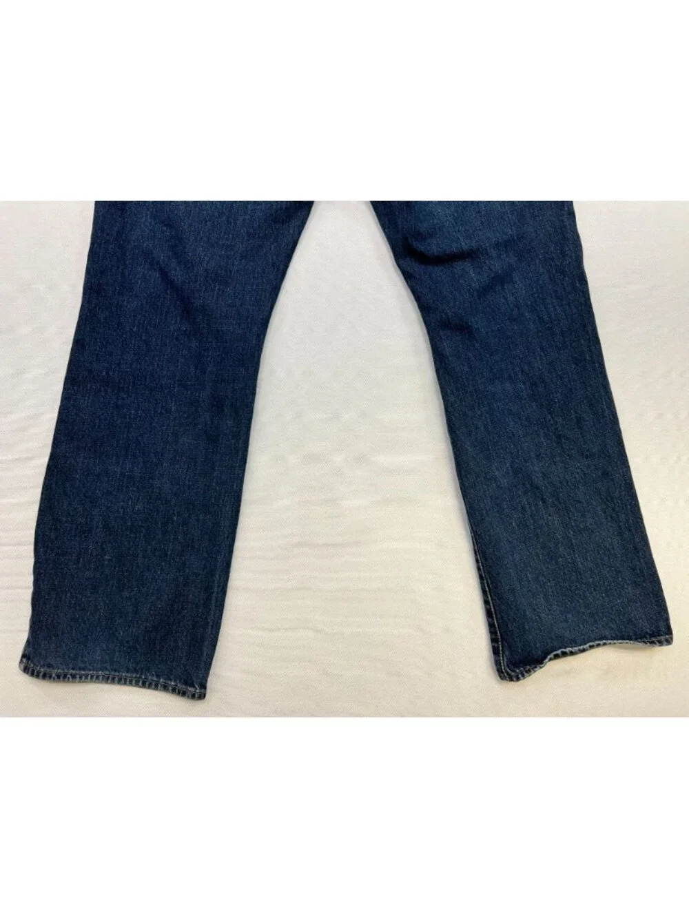 Calvin Klein Men's Bootcut Denim Jeans Stretch Size 38 Blue Dark Wash Pockets